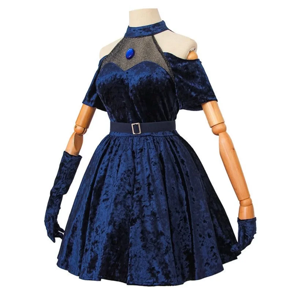 2026  Mizi Cosplay Costume Ani - Anime Cosplay Blue Hair 评论和价格