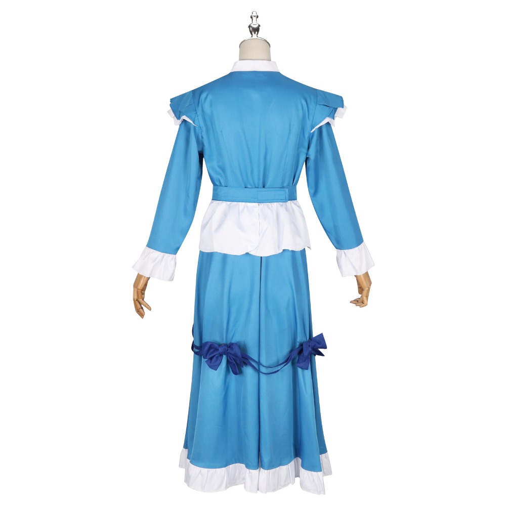 Poppy Red Hair Cosplay Costume - Anime Cosplay Blue Hair 评论和价格