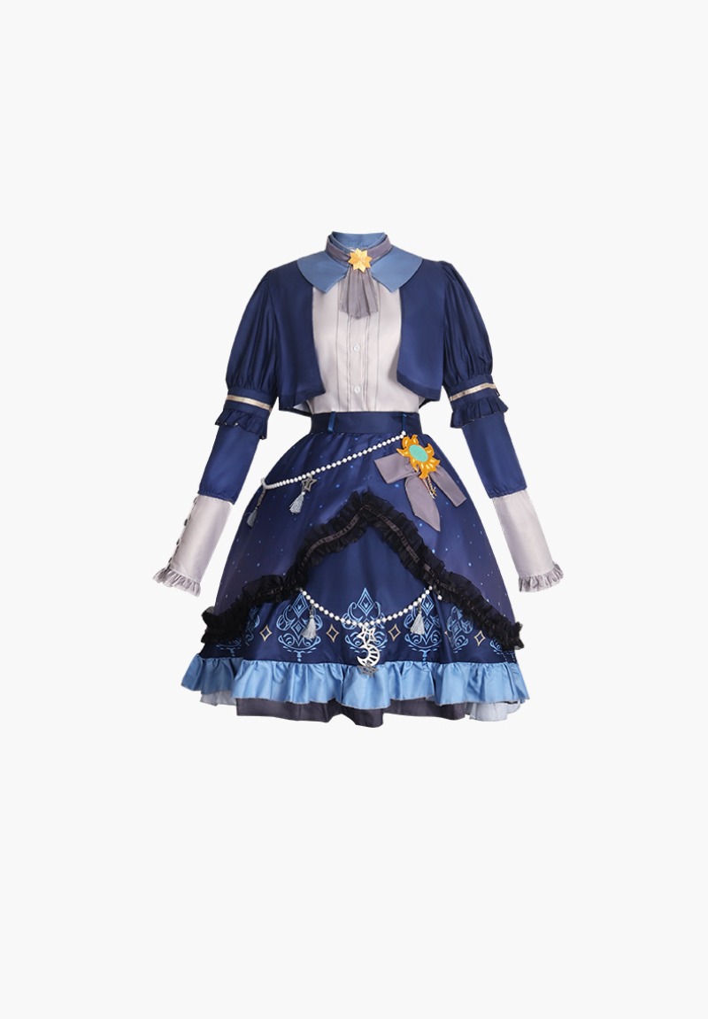 2025 PJSK Stars Colorful Dress - Anime Cosplay Clothes 评论和价格