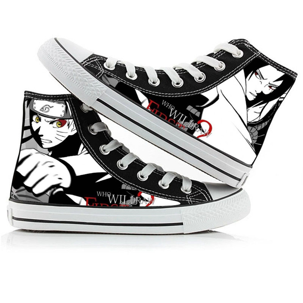Naruto Uzumaki High-Top Canvas - Anime Cosplay Girl Ideas 评论和价格