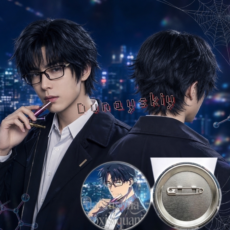 Anime MARRIAGETOXIN Cosplay Wi - Anime Cosplay Blue Hair 评论和价格