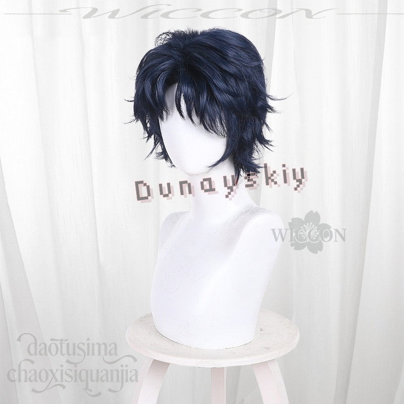 Anime MARRIAGETOXIN Cosplay Wi - Anime Cosplay Blue Hair 评论和价格