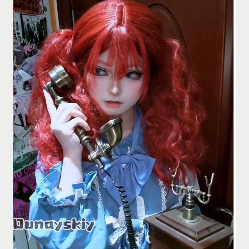 Hemera*/Poppy Game Cosplay Cos - Anime Cosplay Blue Hair 评论和价格