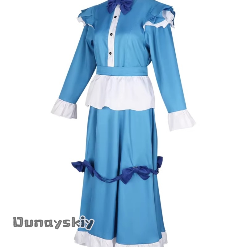 Hemera*/Poppy Game Cosplay Cos - Anime Cosplay Blue Hair 评论和价格