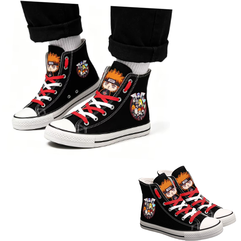 Naruto Uzumaki High-Top Canvas - Anime Cosplay Girl Ideas 评论和价格