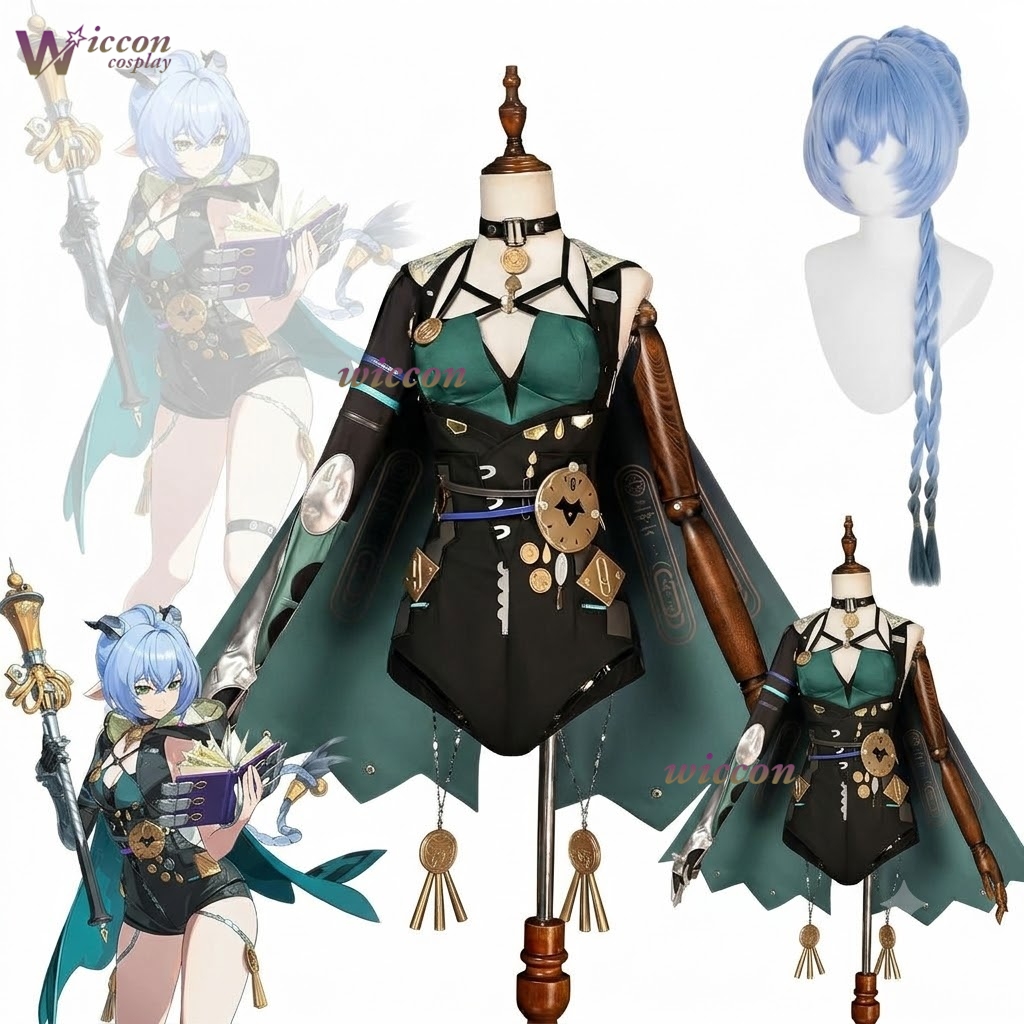 Zenless Zone Zero Lucia Elowen - Anime Cosplay Blue Hair 评论和价格