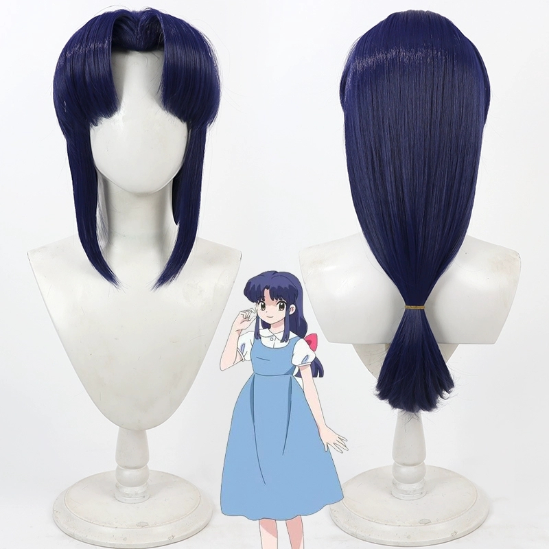 Anime Ranma 1/2 Akane Tendo Co - Anime Cosplay Blue Hair 评论和价格