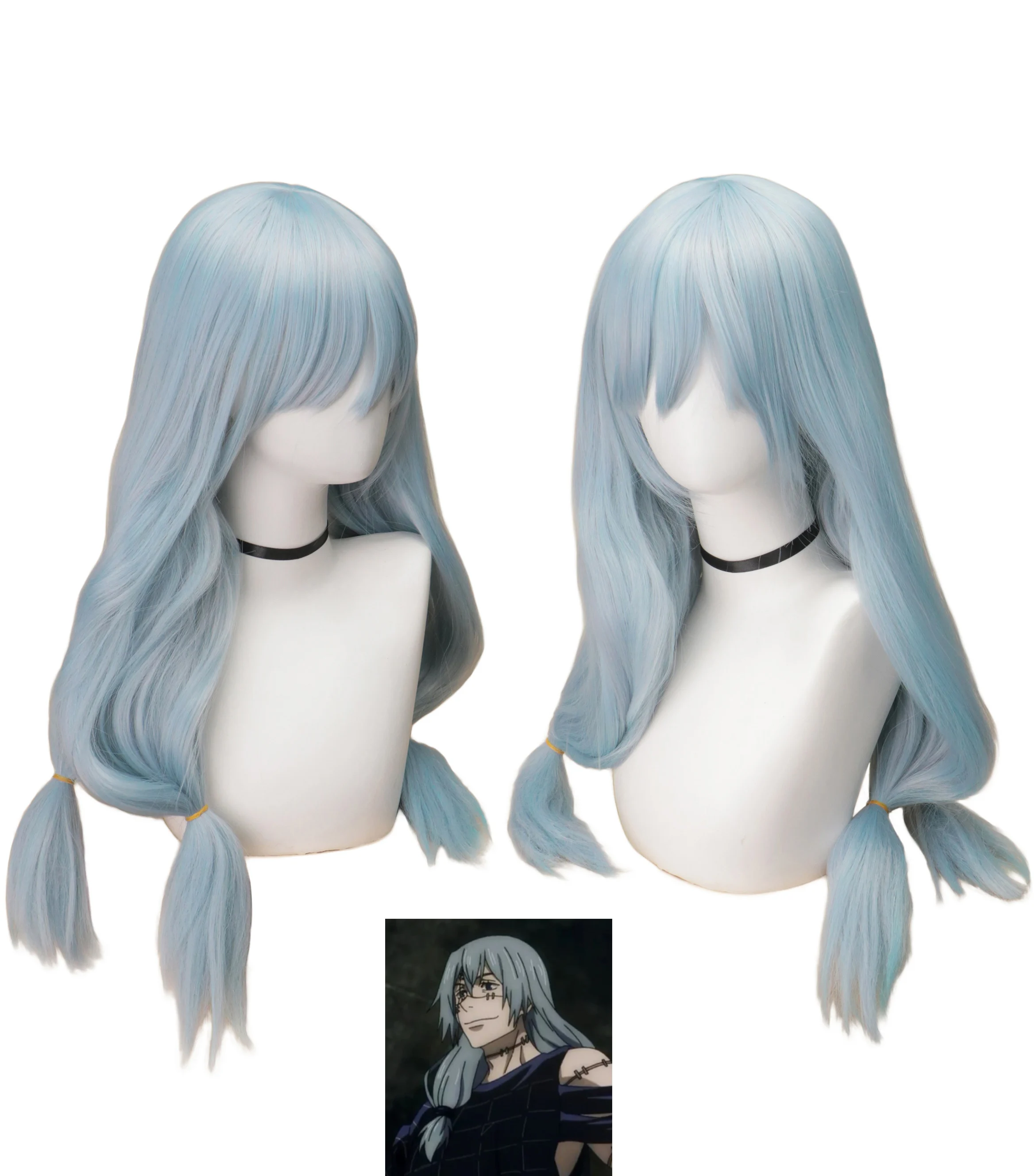 Anime Mahito Cosplay Jujutsu K - Anime Cosplay Blue Hair 评论和价格