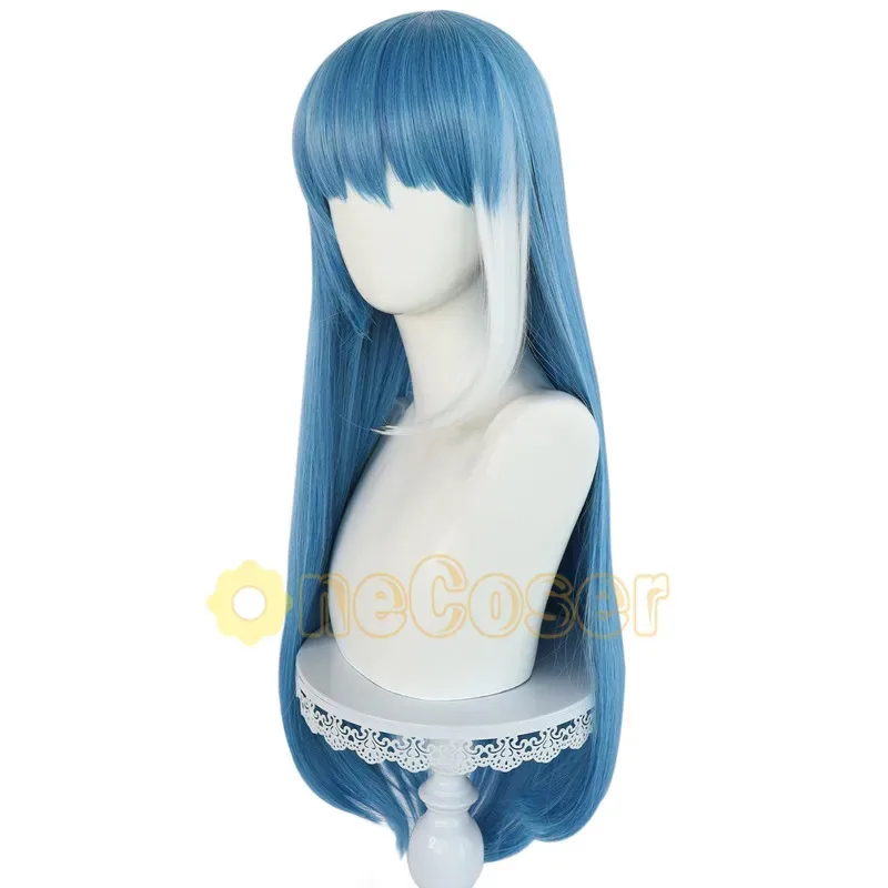 ADFF15Mutsumi Cosplay Anime Mi - Anime Cosplay Blue Hair 评论和价格