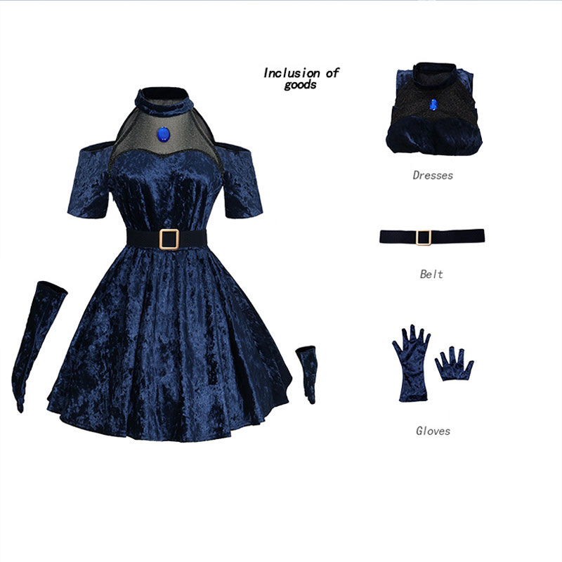 Mizi Cosplay Anime Alien Stage - Anime Cosplay Blue Hair 评论和价格