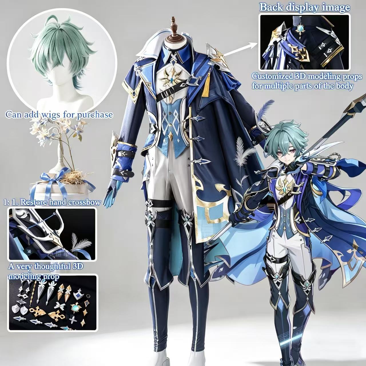 Lohen cosplay Game Cosplay Ser - Anime Cosplay Seri 评论和价格