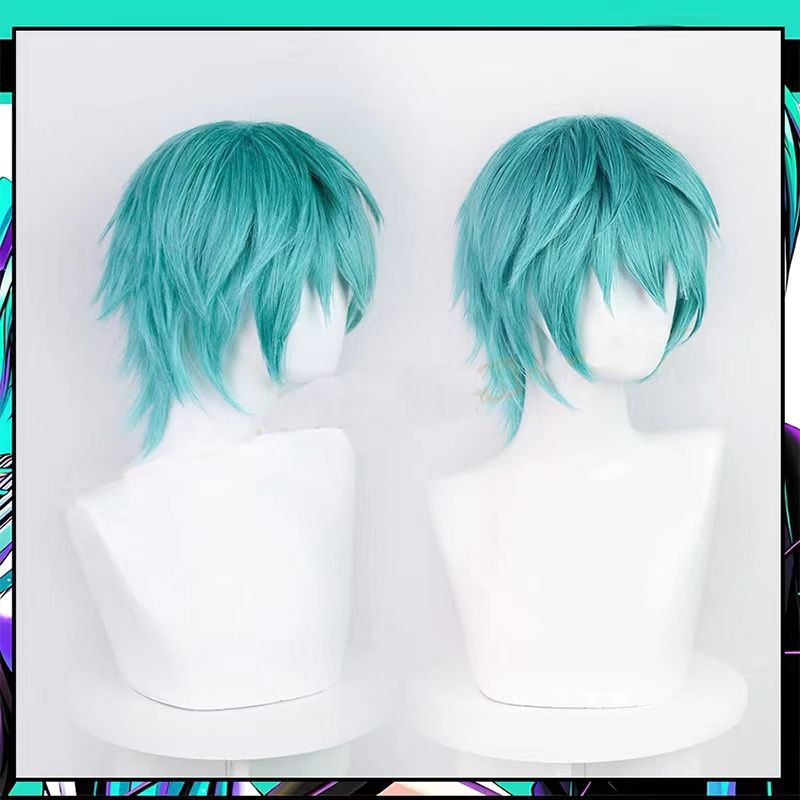 Mikuo Cosplay Wig Anime Miku B - Anime Cosplay Blue Hair 评论和价格