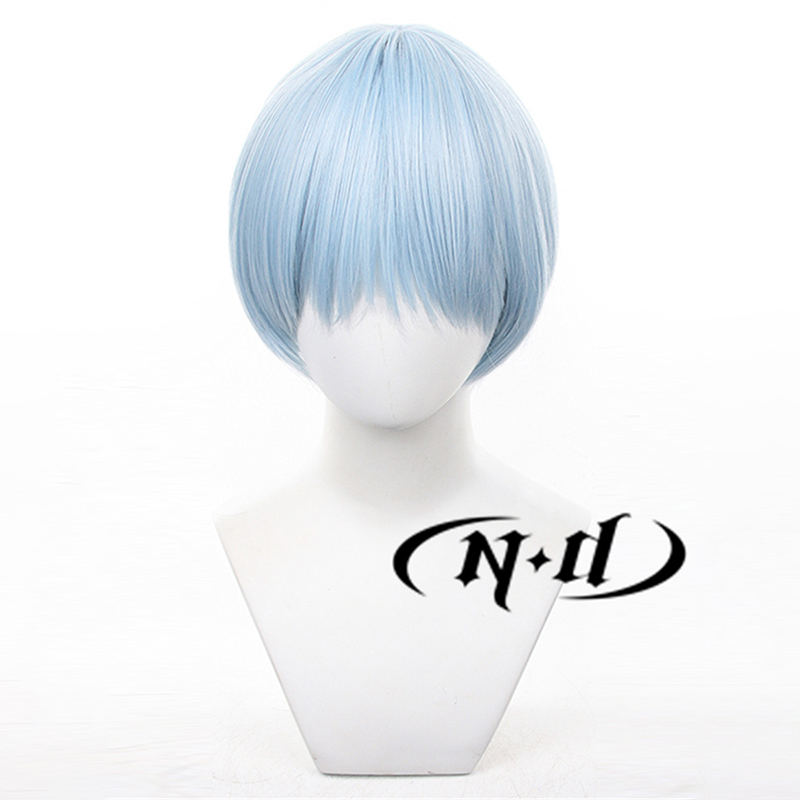 ND Himmel Cosplay Wigs Frieren - Anime Cosplay Blue Hair 评论和价格