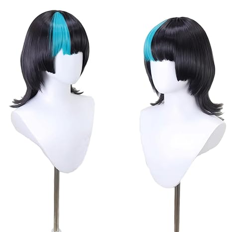 Anime Kirara Hoshi Wig Blue an - Anime Cosplay Blue Hair 评论和价格