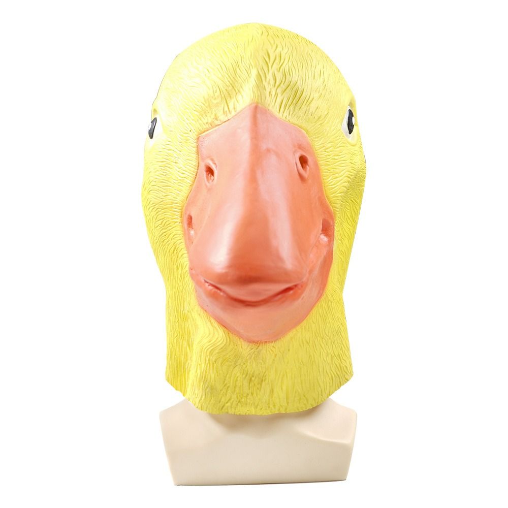 Novelty Yellow Duck Head Mask  - Anime Cosplay Pics 评论和价格